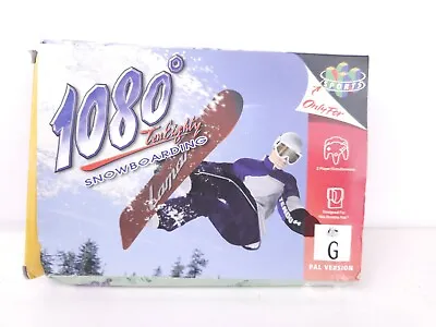 1080 Snowboarding (Nintendo 64 | N64) Authentic BOX ONLY No Game • $37