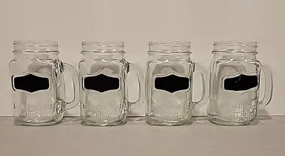 Circleware Yorkshire Chalkboard Mason Jars With Handles 14 Oz • $9.99