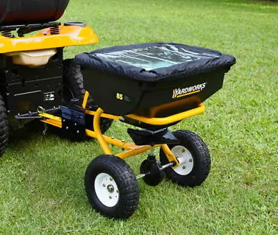 Heavy Duty 85 Lb Tow Behind Broadcast Spreader ATV Garden Tractor Seed Spreading • $155.79