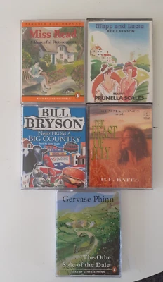 £10 • Buy Cassette Tape Audio Books  X  5  Including  The Feast Of July By H.E. Bates