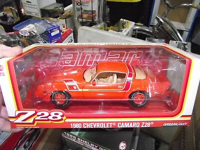 Greenlight 1/18 1980 Chevrolet Camaro Z28 Orange NIB • $20.50