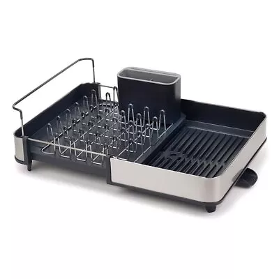 JOSEPH JOSEPH Extend Steel Dish Rack - Grey • $159.95