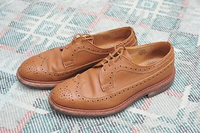 Trickers Richard Longwing Brogues Tan Country Calf 9.5 UK • £175