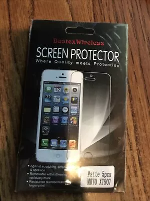 Bastrex Wireless Screen Protector Matte For Moto XT907 Droid Razr Maxx (5 Pcs) • $9.99