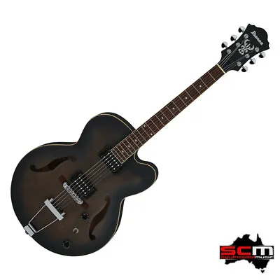 Ibanez AF55 TKF Artcore Archtop Hollowbody Electric Guitar Transparent BlackFlat • $999