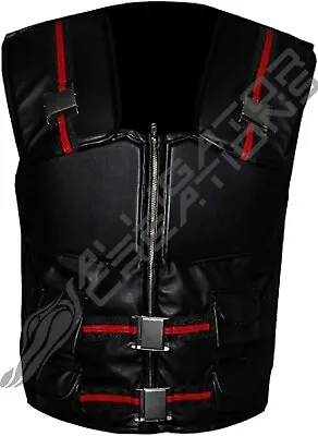 Blade Wesley Snipes Cosplay Party Wear Mens Formal Tactical Combat Leather Vest • $124.49
