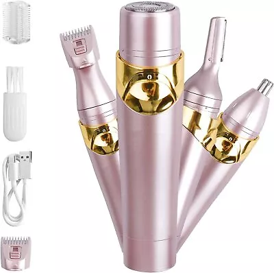 Facial Hair Remover For Women Eyebrow Trimmer Bikini Trimmer Women Mini 4 In 1  • £24.99