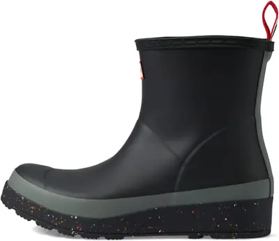 Hunter Play Short Speckle Sole Wellington Waterproof Boots For Women • $54.99