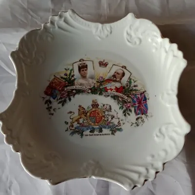 King Edward Vii And Queen Alexandra Coronation  Plate • £25