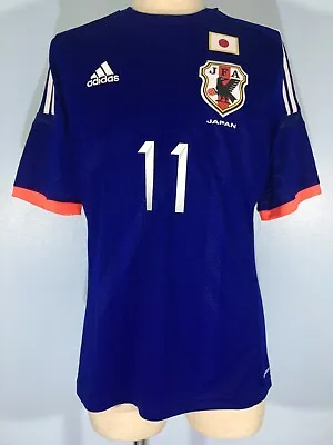 Japan World Cup 2014 Adidas Yoshiro Kakitani Football Shirt Soccer Jersey L • $65.98