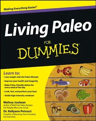 Living Paleo For Dummies - Joulwan Melissa - Paperback - Acceptable • $3.82