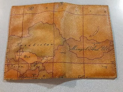 Alviero Martini 1a Classe Leather Wallet Original World Map Design Italy • $40