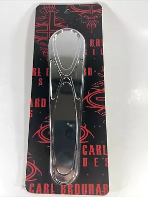 Carl Brouhard Chrome Motorcycle Insert Dash Panel Spiro 08-UP-CHR New Sealed • $69.99