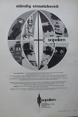 8/1978 Pub Soaplem Armment Night Optical Vision Episcopate Original German Ad • $10.66