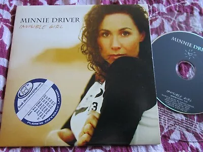 Minnie Driver Invisible Girl Liberty EMI Records UK  MIN 002 Promo CD Single • £5.99