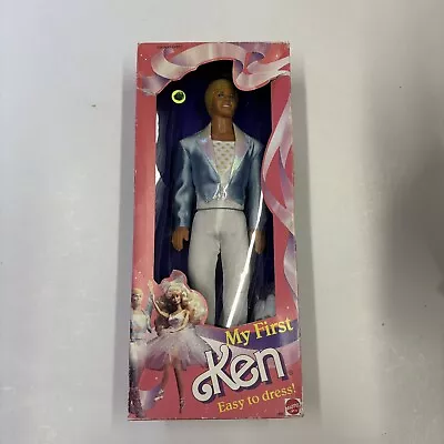 Barbie My First Ken Doll Easy To Dress Mattel 1389. • $37