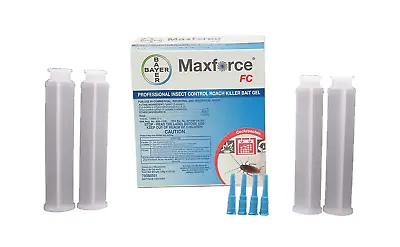 Maxforce FC Roach Bait By Envu 4 X 30g Tubes 4 Tips And 4 Plungers • $44.99