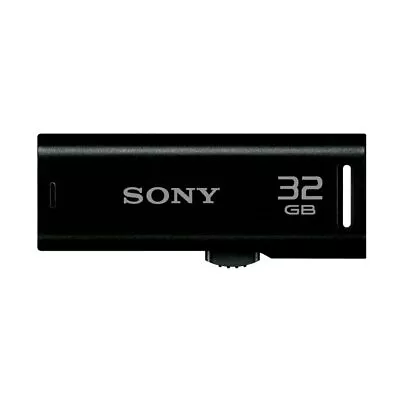 Sony Usb Memory Usb2.0 32Gb Black Usm32Gr B [Domestic Genuine] No.5367 • $39.64