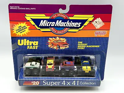 Micro Machines #20 Super 4x4 Collection I Monster Trucks New In Pack • $89.94