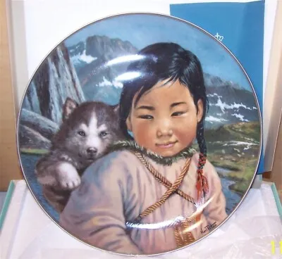 Kaiser Porcelain W. Germany  People Of The Midnight Sun  Nori Peter  Plate  MIB • $12.99