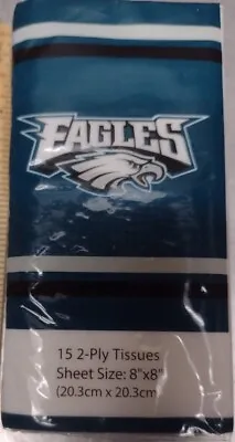 Phillidelphia Eagles NFL Pocket Pack Tissues 15ct  • $5.25