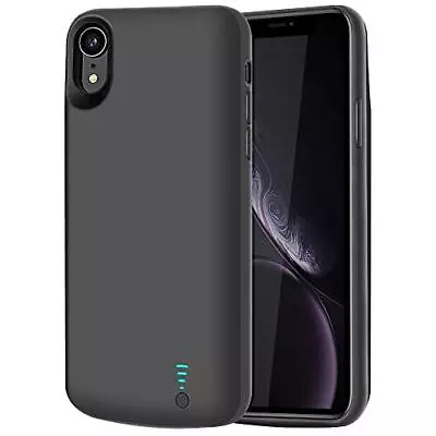 BAHOND Battery Case Compatible With IPhone XR 6000mAh Rechargeable Extended • £36.23