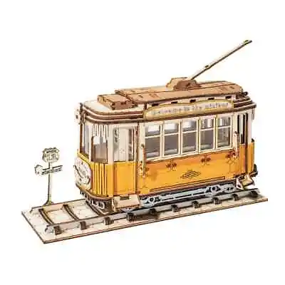 Robotime Rolife 3D Wooden Puzzle - Tramcar TG505 • £12