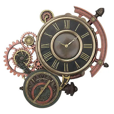 Steampunk Astrolabe Wall Clock • $151.88