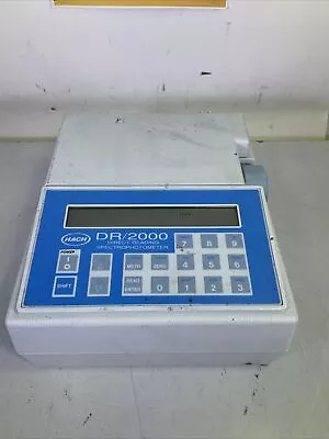 HACH DR/2000 Direct Reading Spectrophotometer - NG E4D • $150