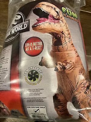 Jerrassic World Rubies Inflatable T-Rex Teen One Size • $24.99