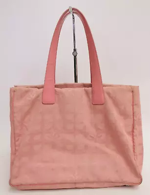 CHANEL Nylon Travel Tote Bag Handbag #27161 • $59