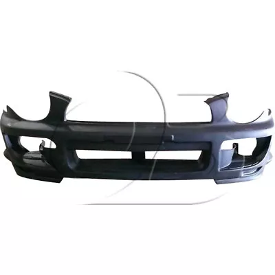 WRX STI STI Look Front Bumper Cover 1 Piece For Impreza Subaru 02-03 Durafl • $462