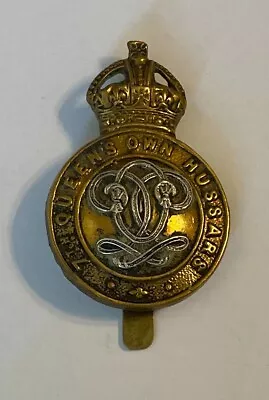 The 7th Queen's Own Hussars Military Cap Badge. • £8.50