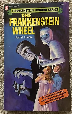 THE FRANKENSTEIN WHEEL By Paul W Fairman Paperback Book Horror Dracula NM 1972 • $79.99