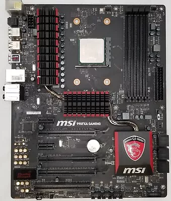 Msi 990fxa Gaming Motherboard Socket Am3+ With Amd Athlon Ii 250 (no I/o Shield) • $130