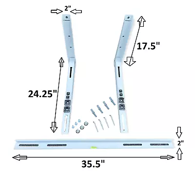 £77.49 • Buy A/C Exterior Wall Bracket Mounting Kit FITS Mini Split Air Conditioner Heat Pump