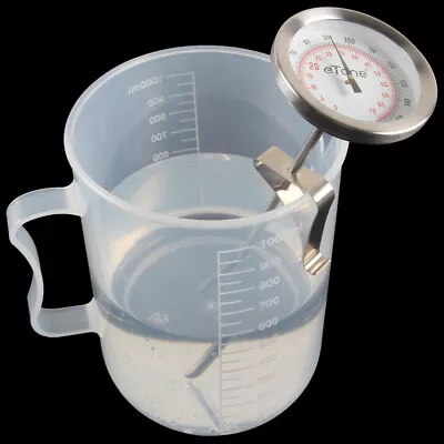 £10.70 • Buy Darkroom Chemical Dial Thermometer 43.5mm With Wall Clip Film Processing Develop