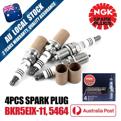4pcs OEM NGK BKR5EIX-11 Spark Plugs Iridium IX For Toyota Mitsubishi Mazda Saab • $71.39