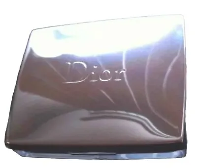 Dior Compact Mirror Silver Great For Small Jewelry/Pills For Travel~New • $25