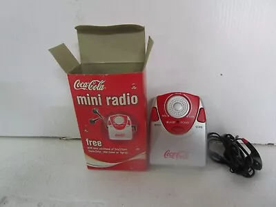 Coca Cola Radio.coca Cola Mini Radio On Purchase Of 24 X 375ml. • $9.99