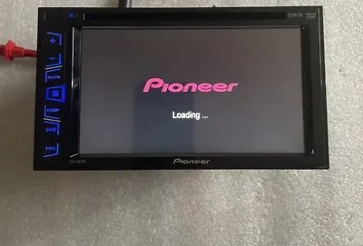 Pioneer AVH-180DVD 2 DIN DVD/CD Player Bluetooth USB Long Scratch In The Middle  • $75