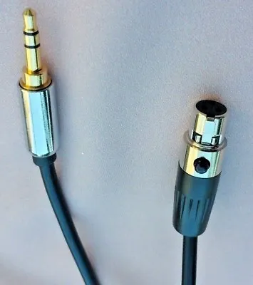 6'ft Mogami Cable Mini XLR Female To 3.5mm TRS Male Slim Plug Pro Audio AUX • $24.95