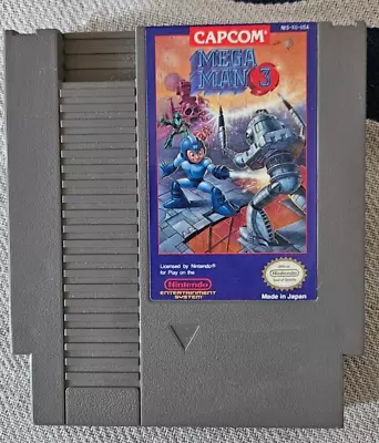 Mega Man 3 - Nintendo NES - Cartridge Tested - Clean • $30