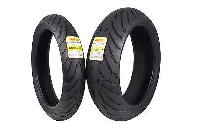 PIRELLI TIRE ANGEL ST Front & Rear Set 120/70-17 180/55-17 Motorcycle Tires • $224.96