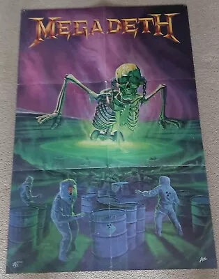 Megadeth - No More Mr Nice Guy - 12  Vinyl Single & Large Poster  • £18