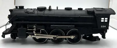 Vintage Lionel Train Steam Locomotive 224 & 2246w Coal Car Diecast O Guage • $249.95