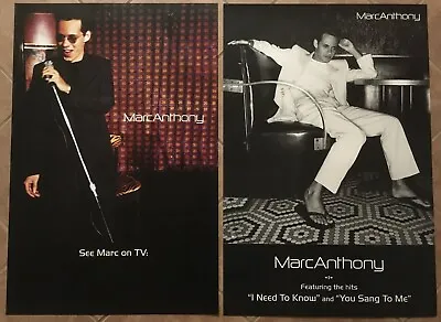 MARC ANTHONY Rare BIG 24x36 DOUBLE SIDED PROMO POSTER Of 1999 CD NEVER DISPLAYED • $39.99