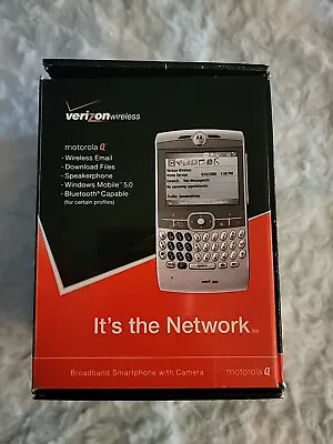 Motorola MOTO Q - Silver (Verizon) Smartphone - In OG Packaging • $45.99