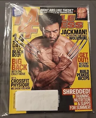 Muscle And Fitness Magazine(Hugh Jackman) 2013 • $150
