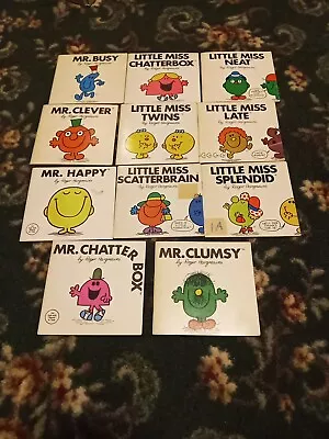 Roger Hargreaves Little Miss Mr. Men 11 Children's Picture Book Lot • $13.99